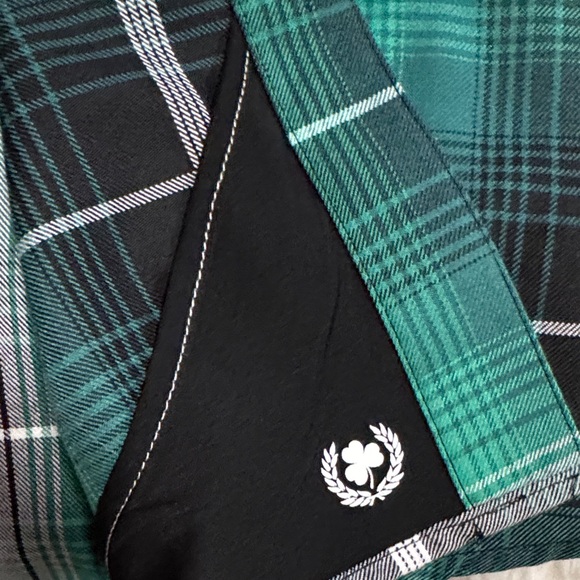 DIXXON Men's green and Black Plaid Shirt - Picture 4 of 5
